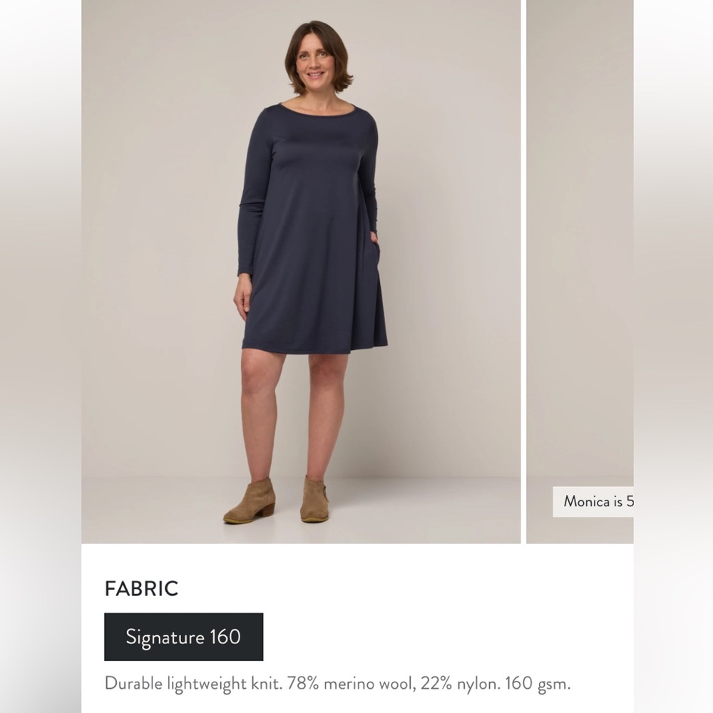 Wool& Rowena Swing Dress